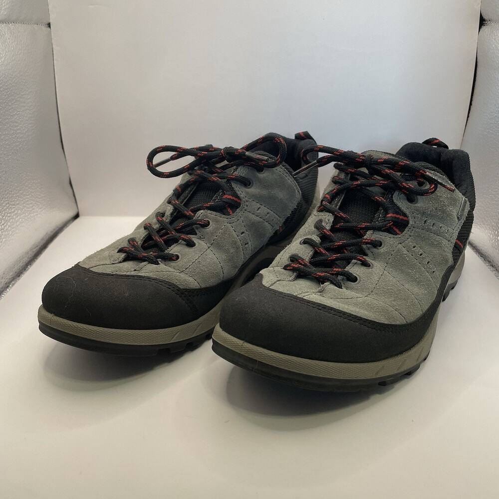 ECCO Yura GTX Receptor LT‎ Hiking Shoes Women's 10 / Men's 7.5 EU 41 Gray Suede